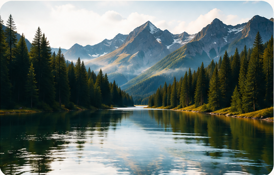 Mountain lake inspiration image